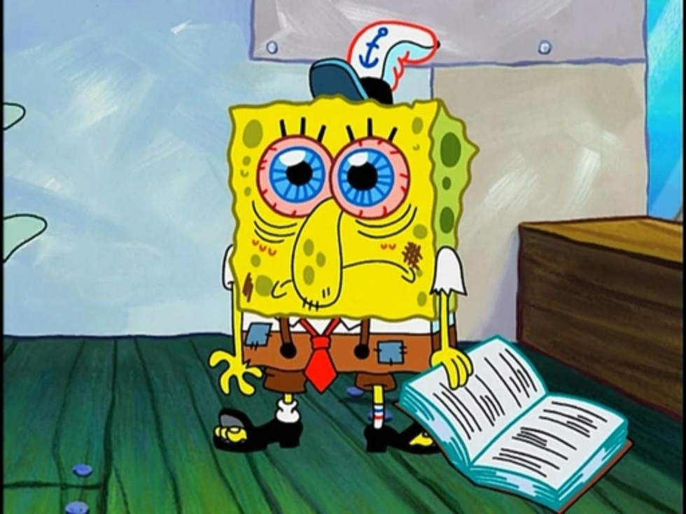 11 Spongebob Gifs That Explain All-Nighters