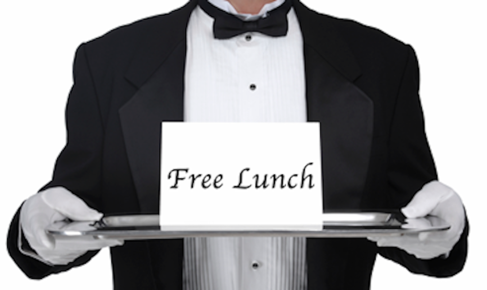 There's No Such Thing As A Free Lunch