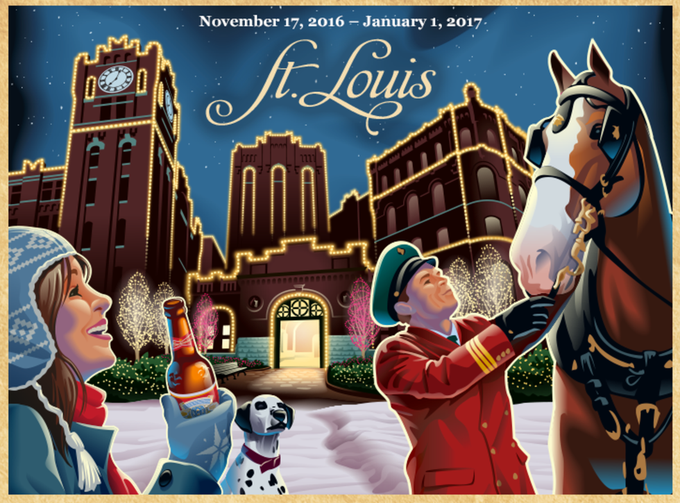 You Need To See The Anheuser-Busch Brewery Lights In St. Louis