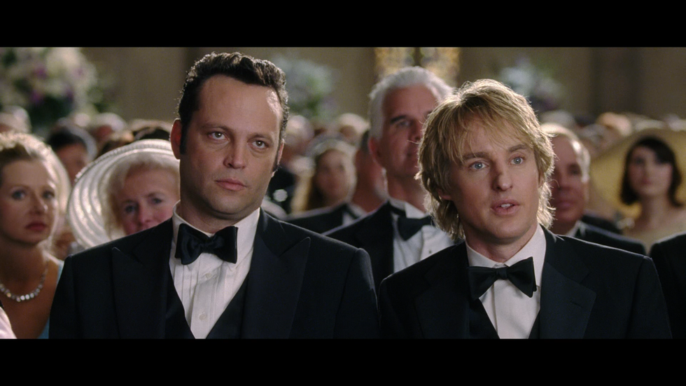 One dozen real life wedding crashers