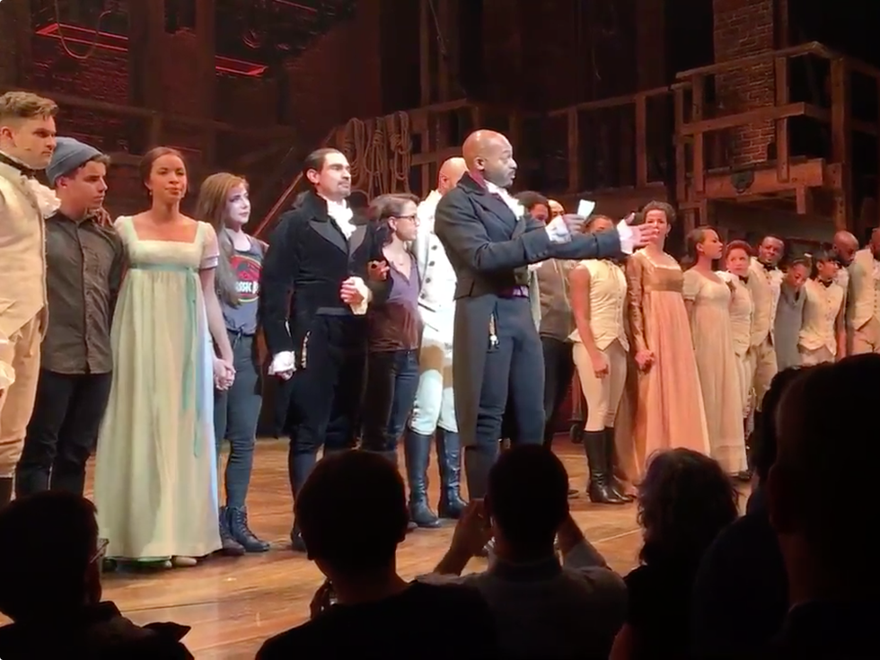 ICYMI: Mike Pence "Harrassed" By Cast Of 'Hamilton'