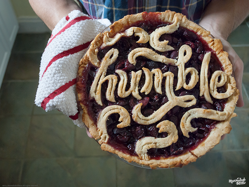 Trading The Pumpkin Pie For Humble Pie