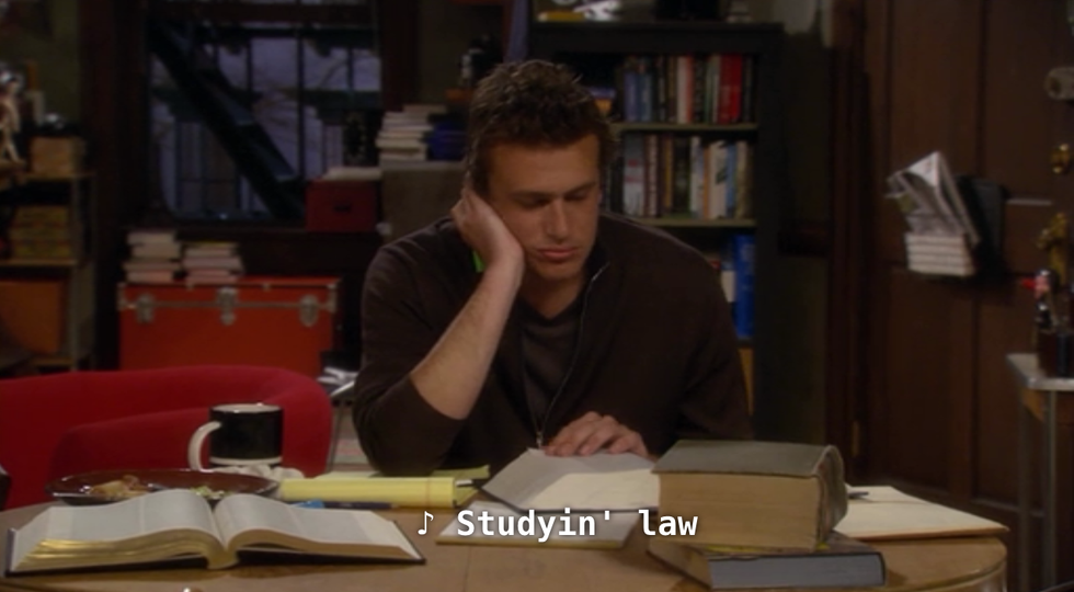 Cramming For An Exam As Told By 'How I Met Your Mother'