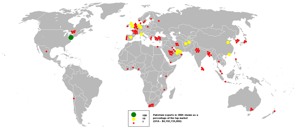 What Does Pakistan Actually Export?