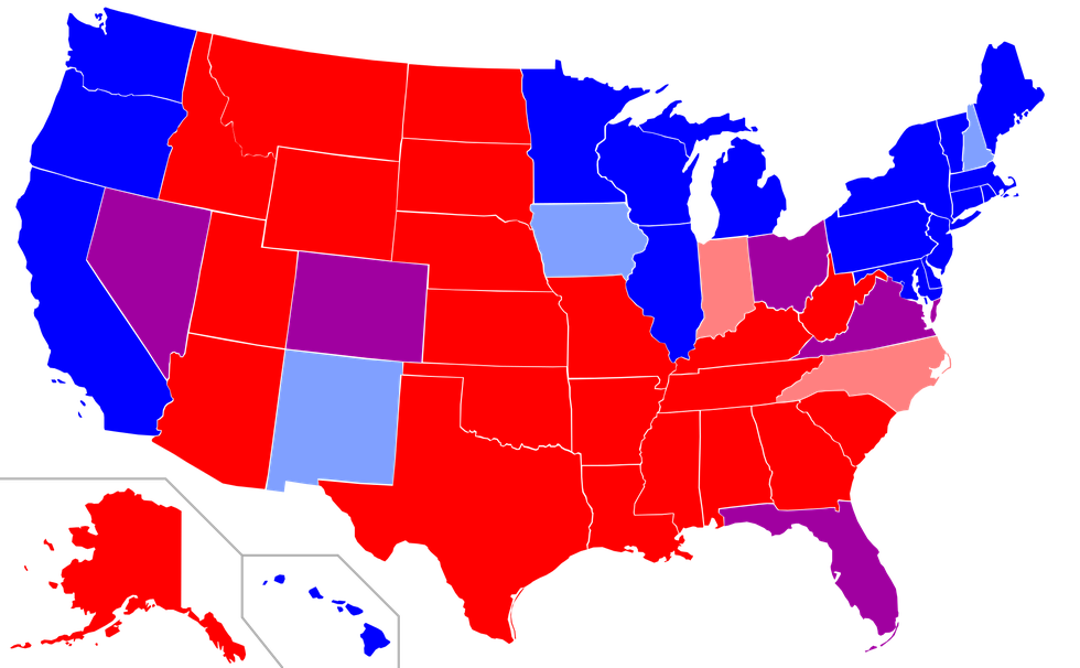 The Red-Blue State Dichotomy