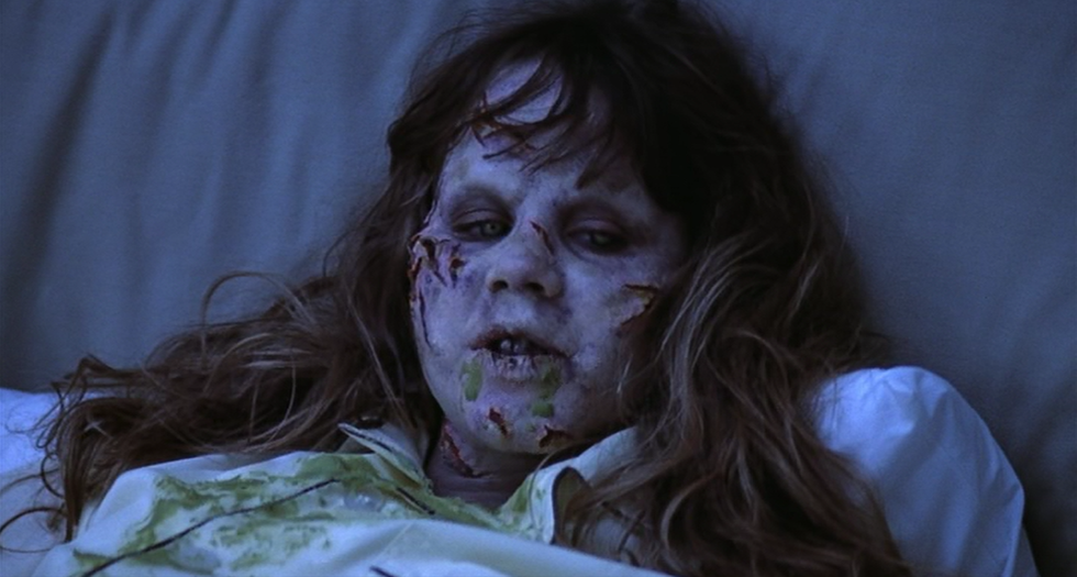 A Woman's Period as Told by Exorcist GIFs