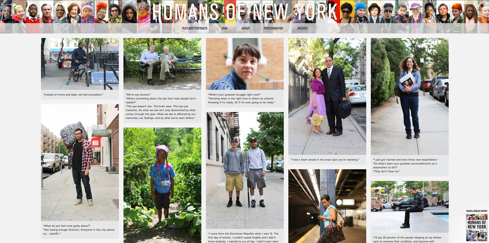 The Human Behind Humans of New York