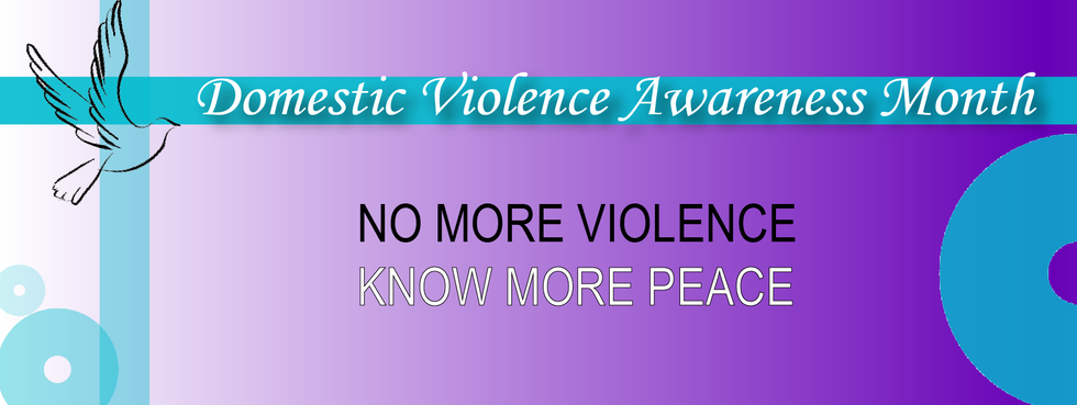 October Is Domestic Violence Awareness Month