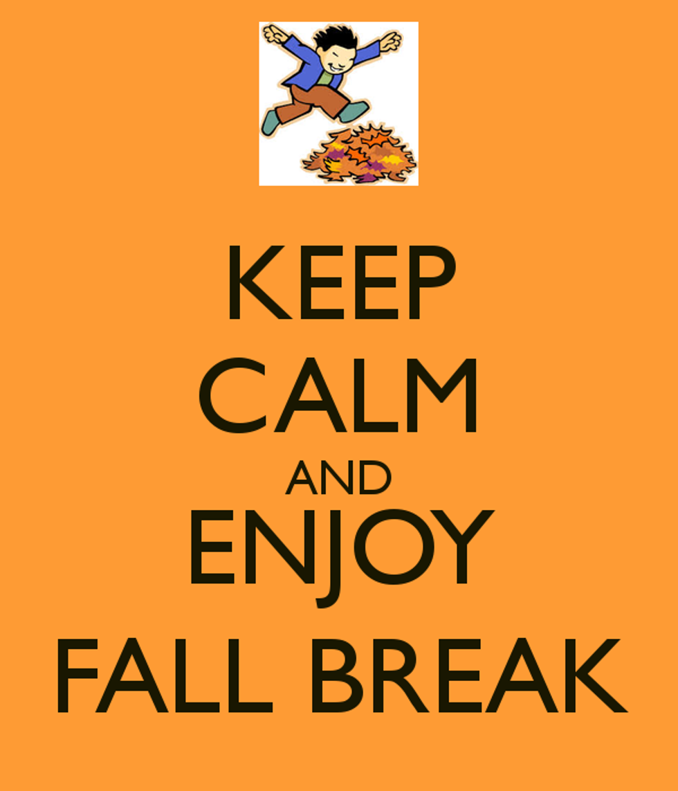 3 Ways to Spend Fall Break