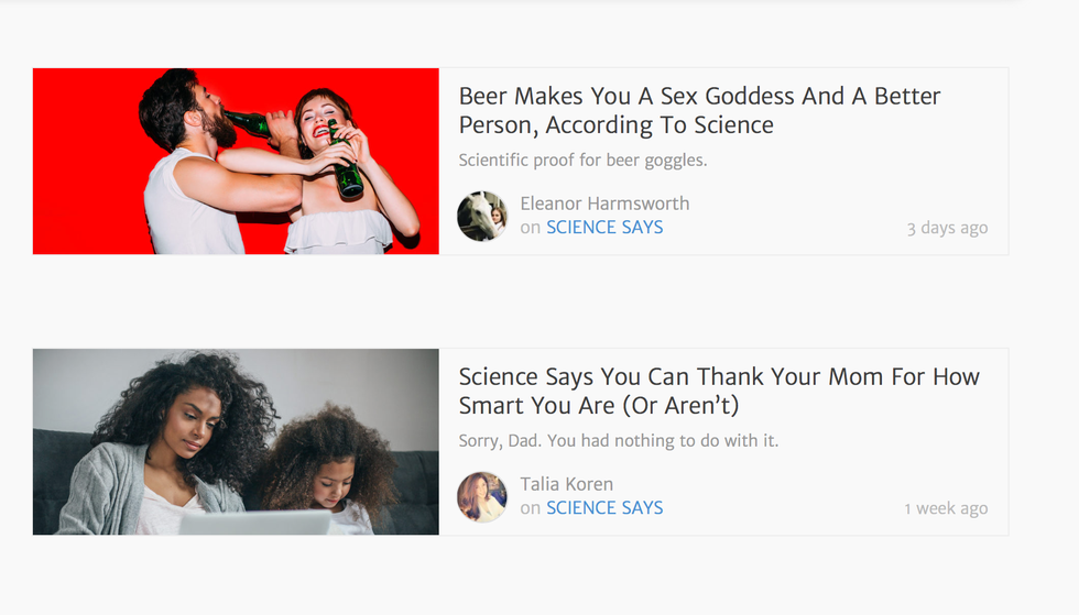 Why I Despise 'Science Says' Articles