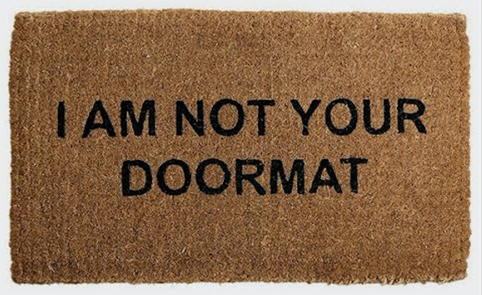 Don't Be A Doormat