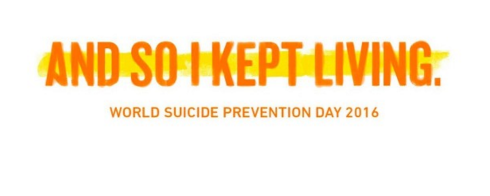 Recognizing World Suicide Prevention Day