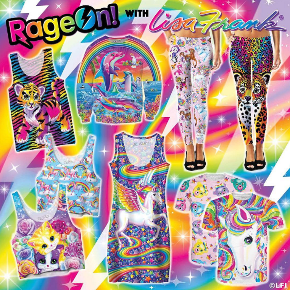 Lisa Frank Dropped A Clothing Line And It's Nothing Short Of Amazing