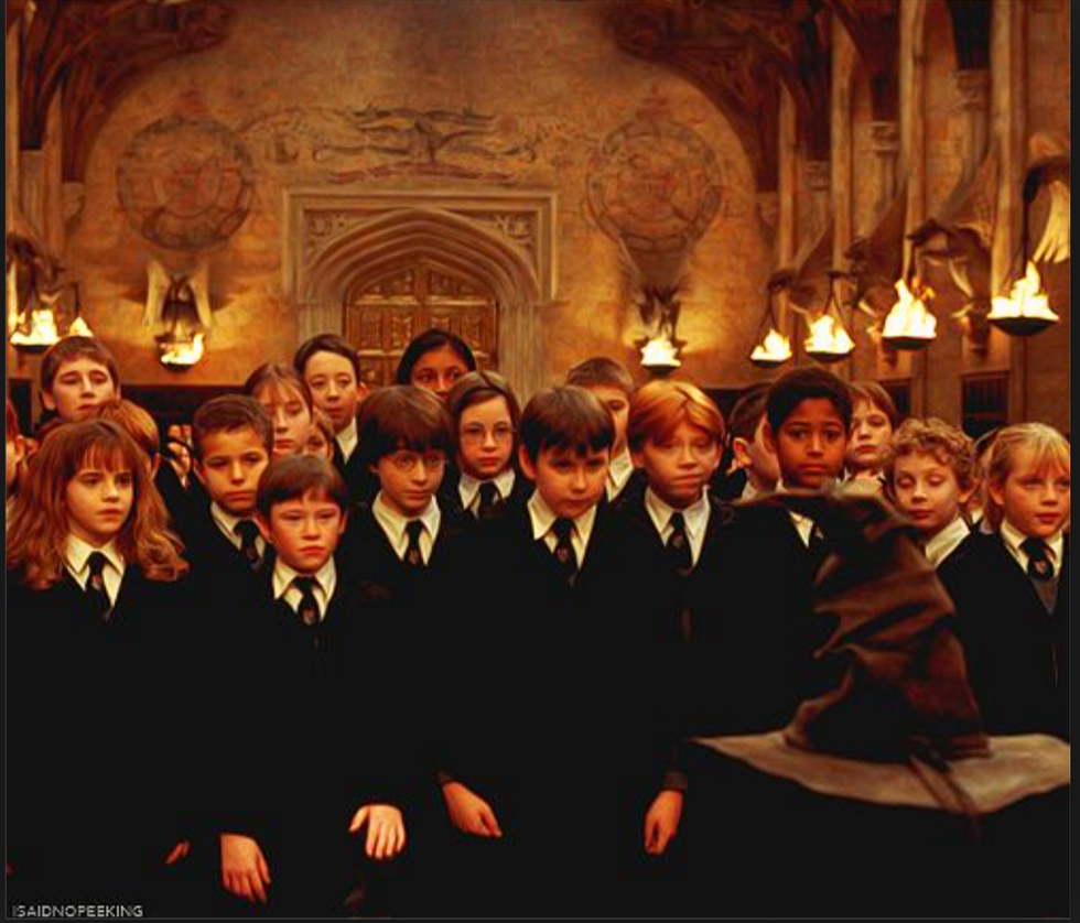 What The Hogwarts Sorting Ceremony And Sorority Recruitment Have In Common