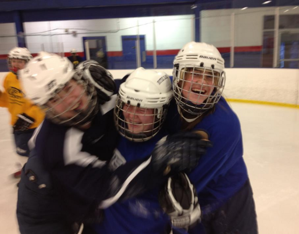 What Happens When Girls Play Ice Hockey