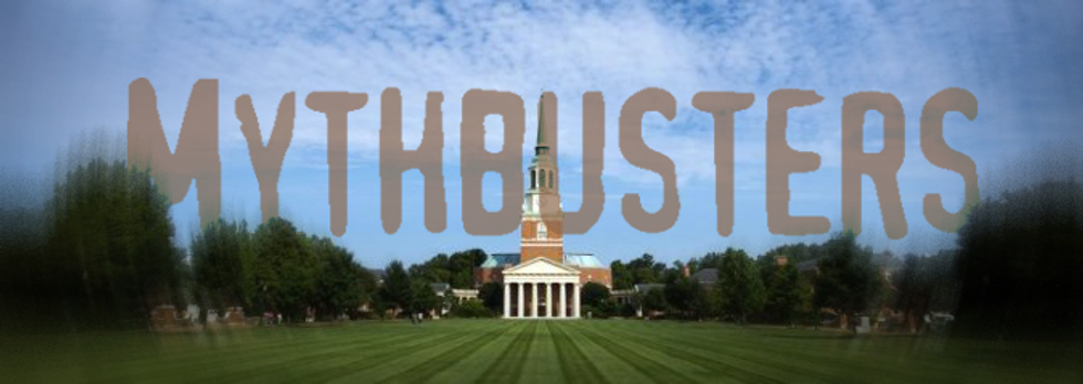 Wake Forest University Mythbusters