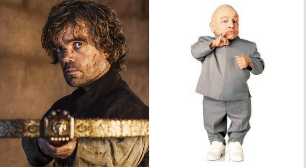 Tyrion Lannister Vs. Mini-Me: Who's The Bigger Little Person?