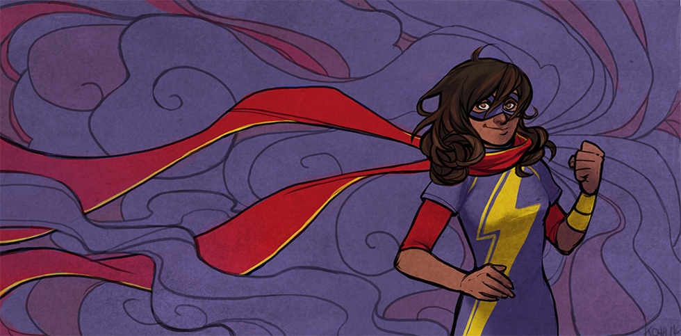 Kamala Khan is Ms. Marvel