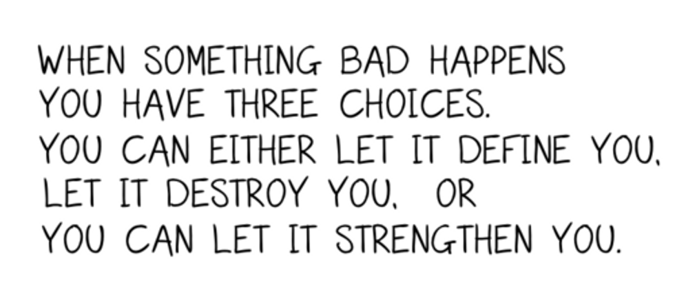 I'd Rather Be The Girl Who Found Her Strength