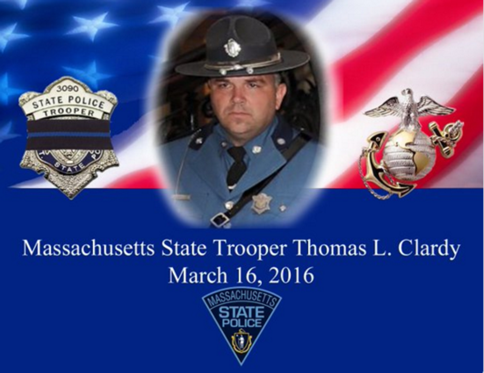 Dedication To Trooper Thomas Clardy