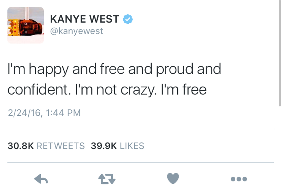 A Night Out As Told By Kanye West Tweets