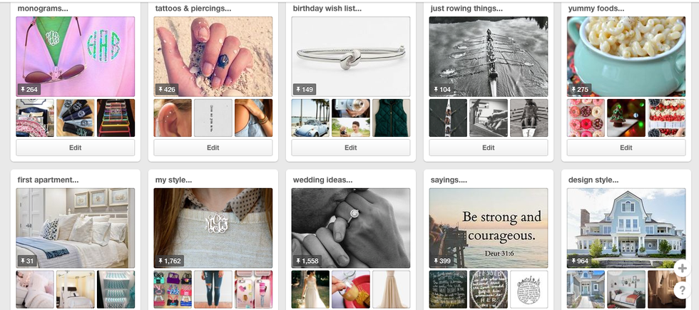 10 Pinterest Boards Every Girl Has