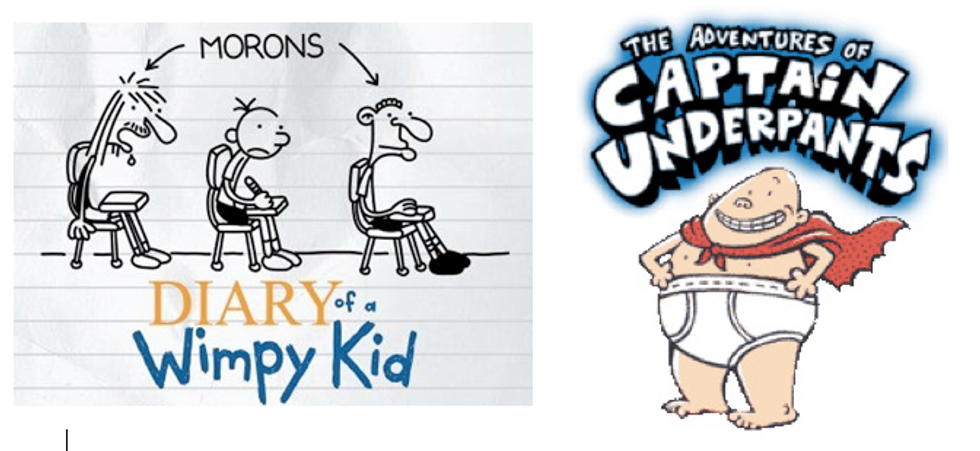 Why Every Dyslexic Person Should Read 'Captain Underpants' And 'The Diary Of Wimpy Kid'