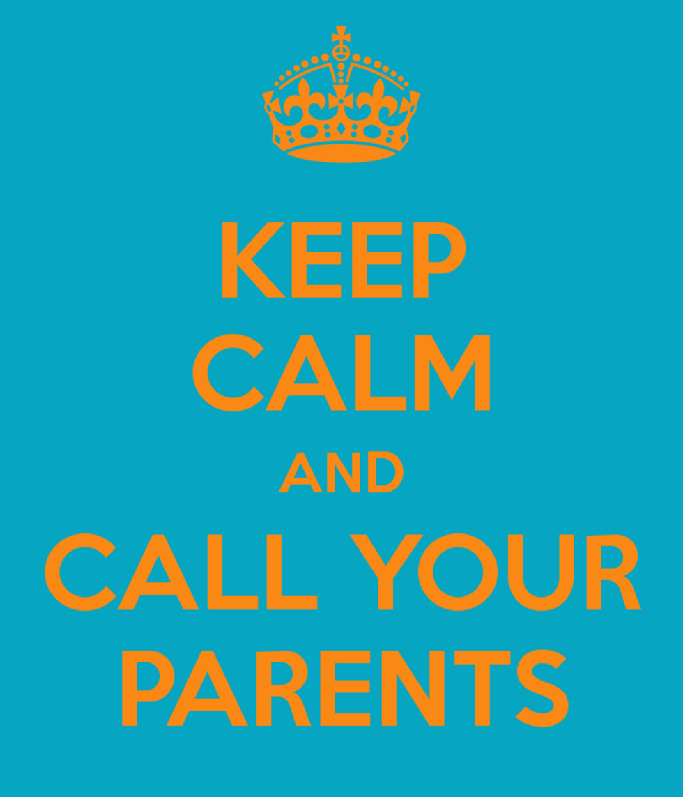 Why You Should Call Your Parents