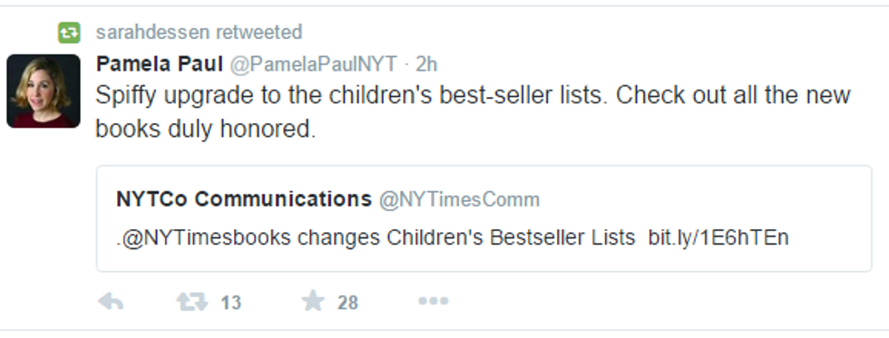 Why The New New York Times Best-Seller List Is Important