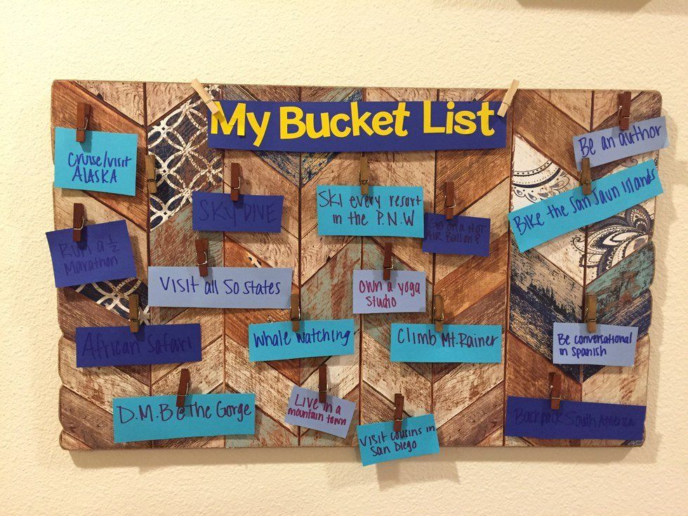 mu bucket list